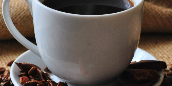 Preparation of americano coffee