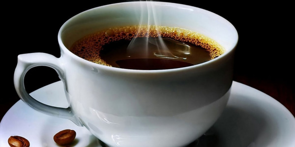 Preparation of lungo coffee